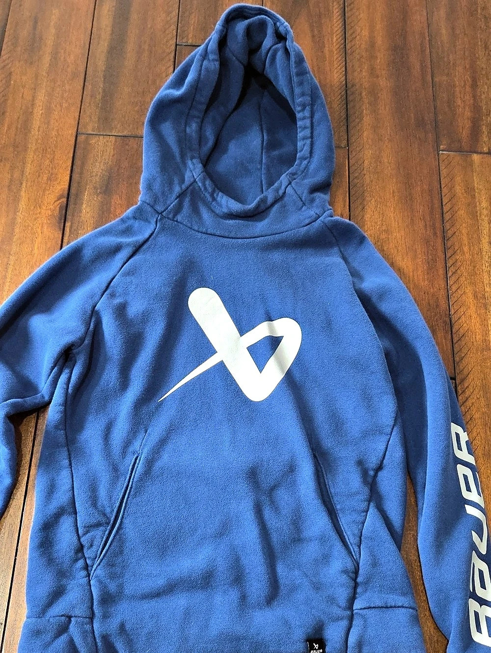 Bauer Hockey Core Ultimate Hoodie - Youth Boys Medium Blue
